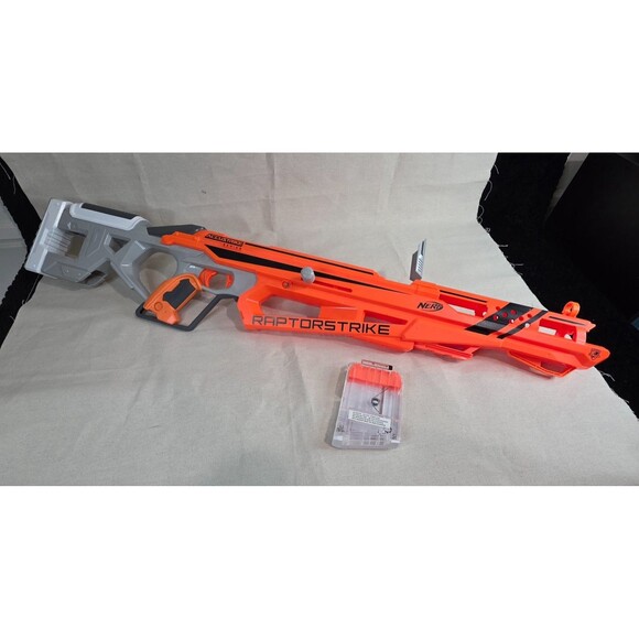 NERF Other - Nerf N-Strike Elite AccuStrike RaptorStrike Sniper Blaster With Clip - No Darts